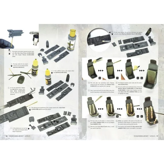 THE WEATHERING AIRCRAFT 25 - Acrylics (English) - AMMO by MIG Jimen...