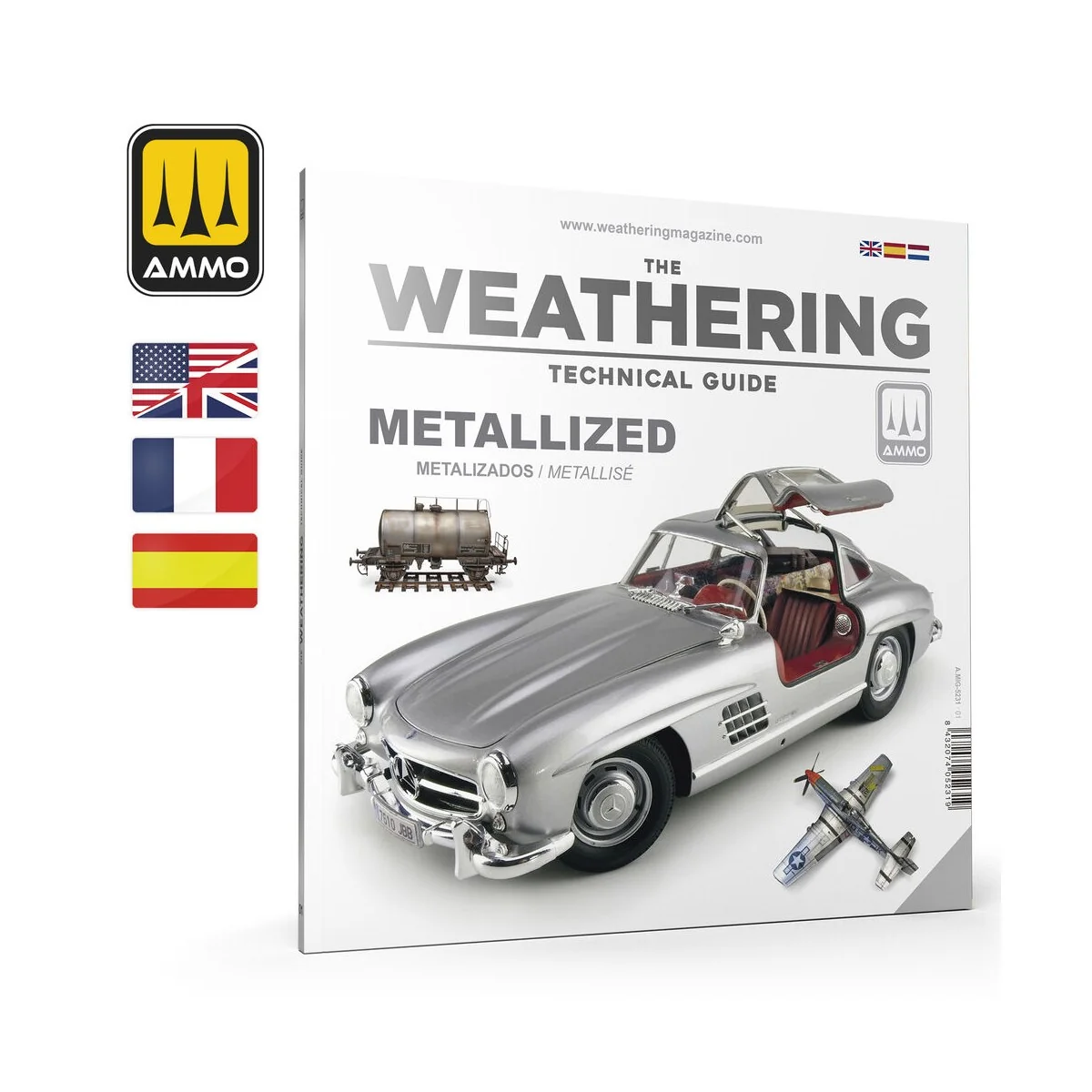 THE WEATHERING TECHNICAL GUIDE 01 - Metallized (English, Castellano... THE WEATHERING TECHNICAL GUIDE 01 - Metallized (English, Castellano...