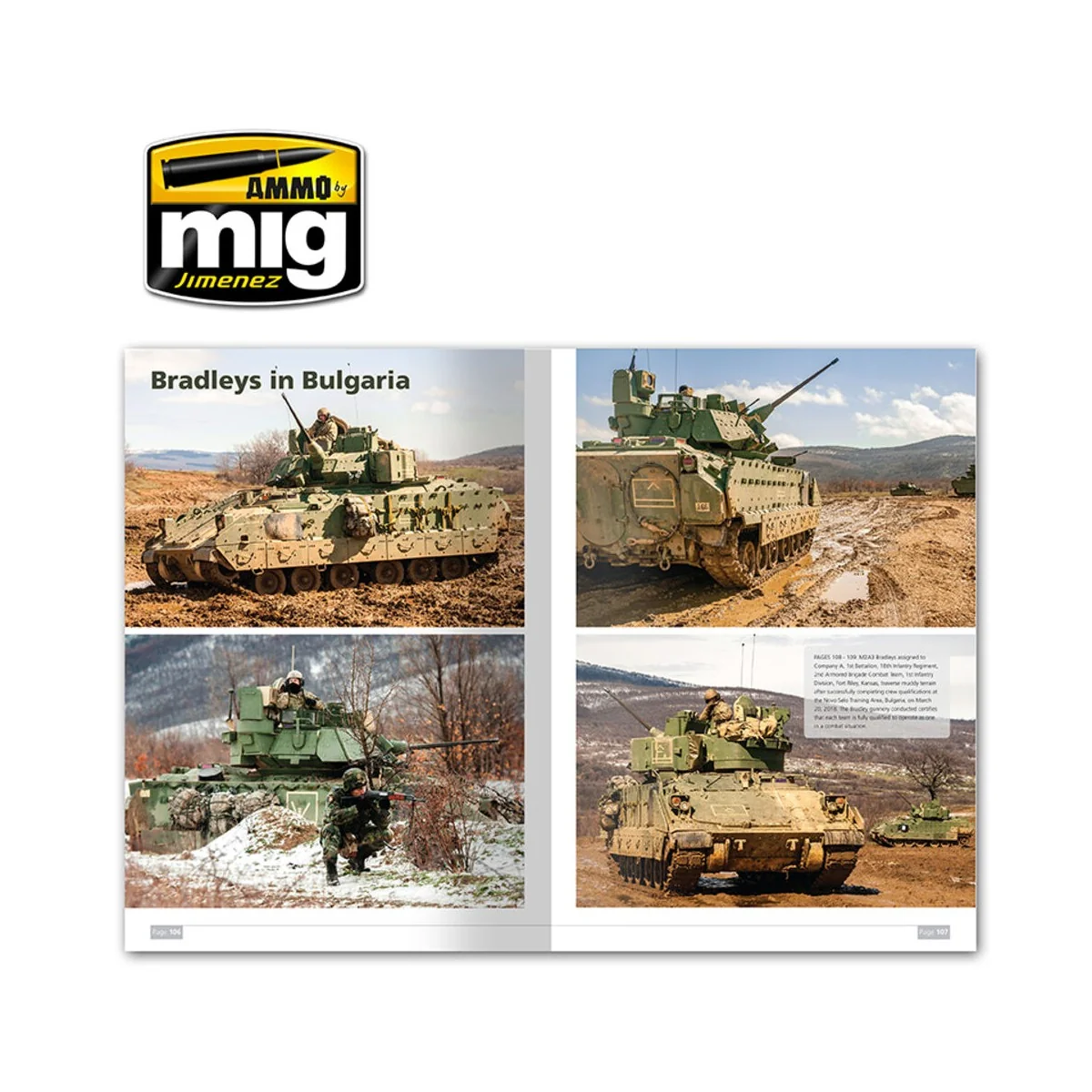 IN DETAIL - M2A3 Bradley Fighting Vehicle in Europe Vol. 1 (English...