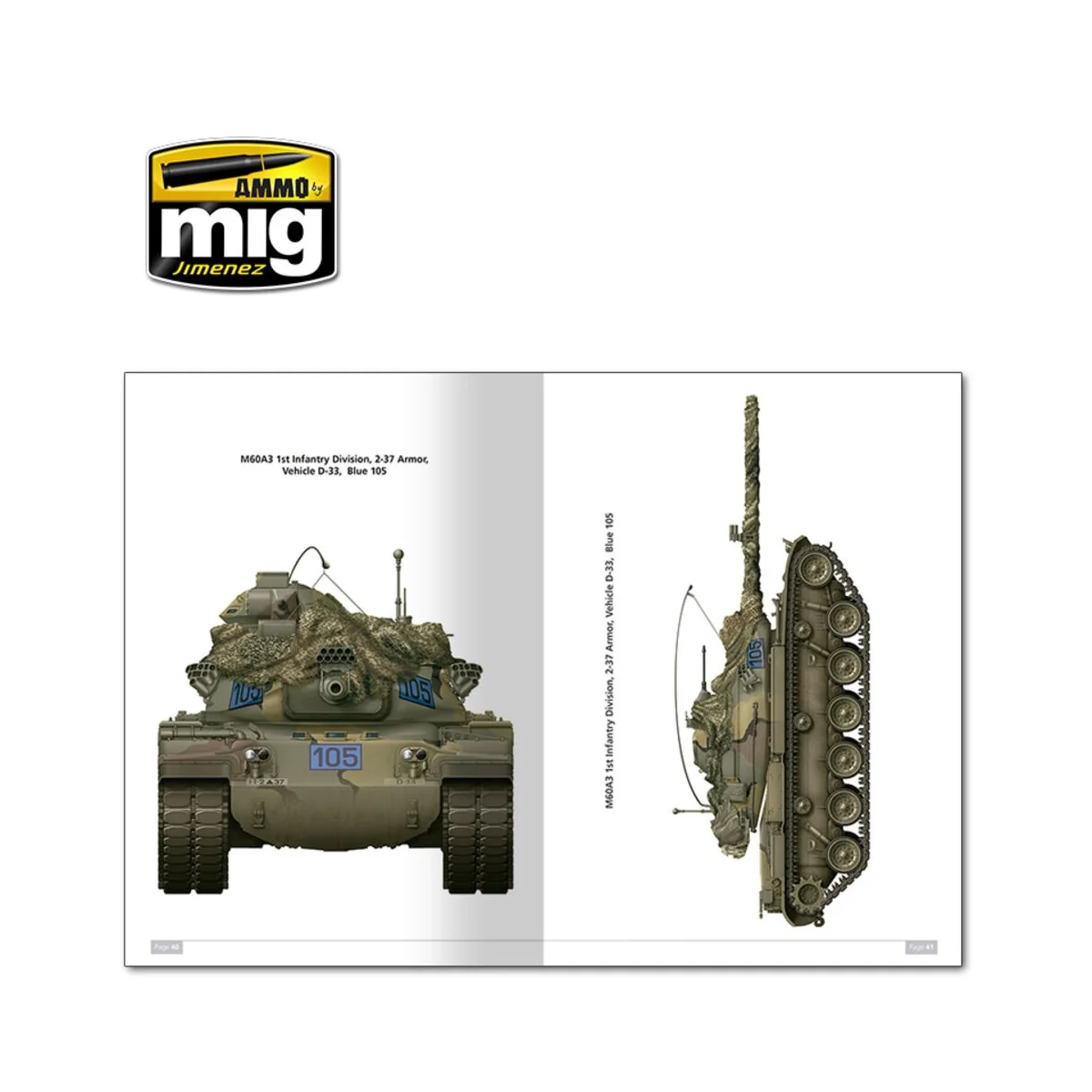 IN DETAIL - M60A3 Main Battle Tank Vol. 1 (English) - AMMO by MIG J... IN DETAIL - M60A3 Main Battle Tank Vol. 1 (English) - AMMO by MIG J...