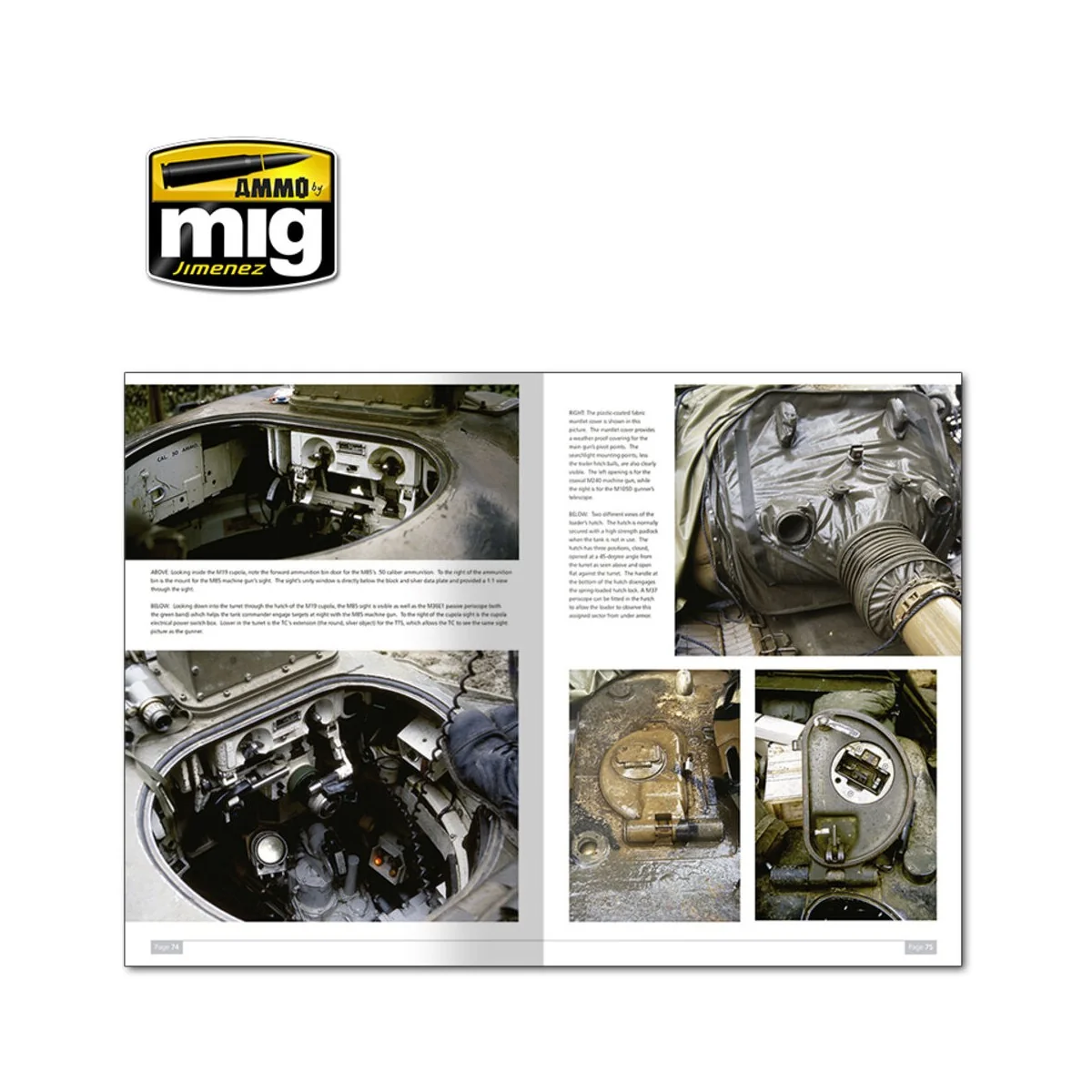IN DETAIL - M60A3 Main Battle Tank Vol. 1 (English) - AMMO by MIG J...
