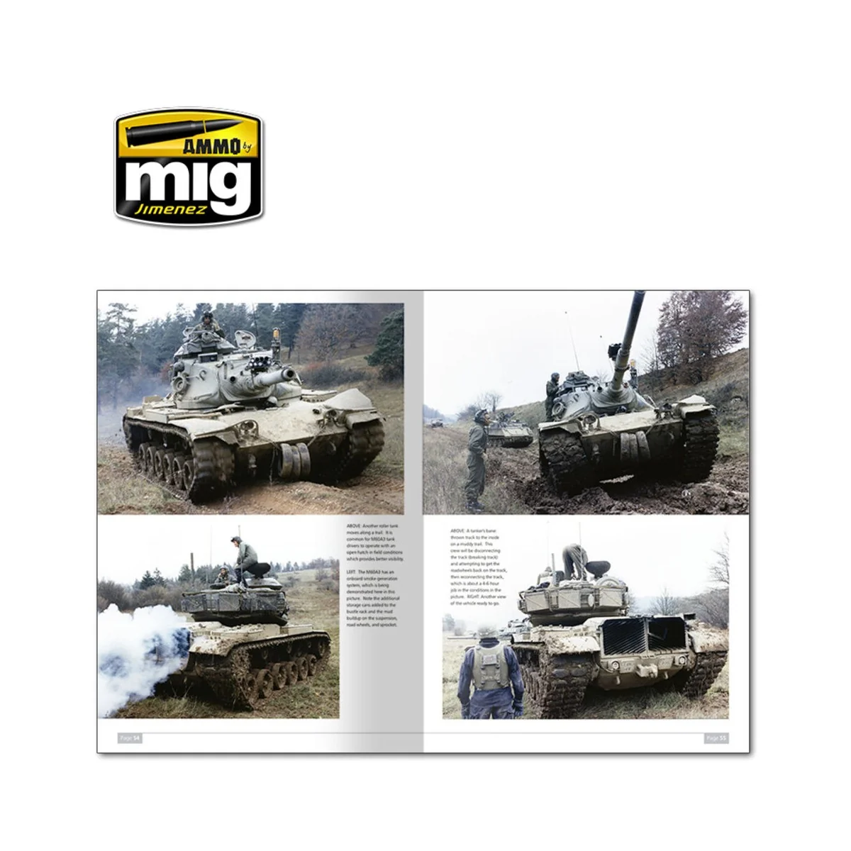 IN DETAIL - M60A3 Main Battle Tank Vol. 1 (English) - AMMO by MIG J... IN DETAIL - M60A3 Main Battle Tank Vol. 1 (English) - AMMO by MIG J...