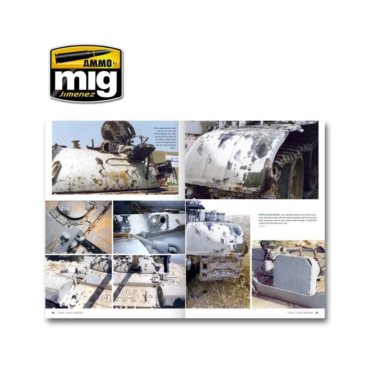 Tiran in Lebanese Wars (English) - AMMO by MIG Jimenez A.MIG-6000 Tiran in Lebanese Wars (English) - AMMO by MIG Jimenez A.MIG-6000