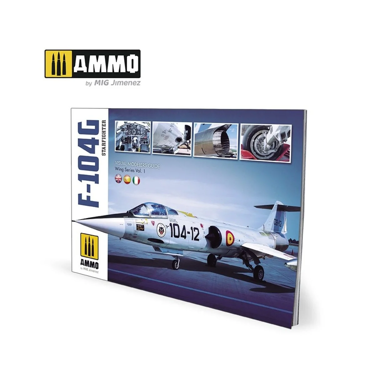 F-104G Starfighter - VISUAL MODELERS GUIDE (English, Castellano, It...