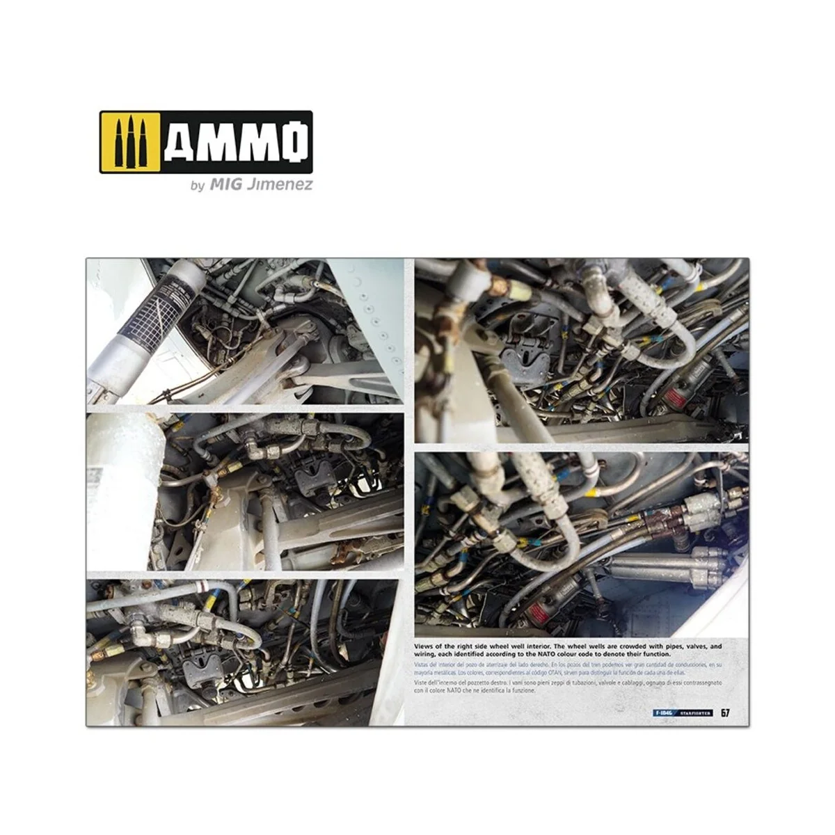 F-104G Starfighter - VISUAL MODELERS GUIDE (English, Castellano, It...