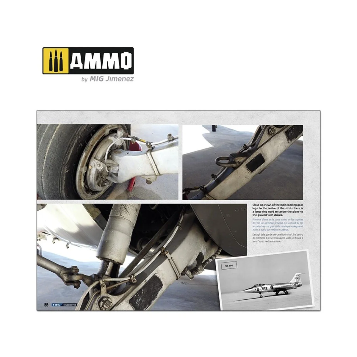 F-104G Starfighter - VISUAL MODELERS GUIDE (English, Castellano, It...