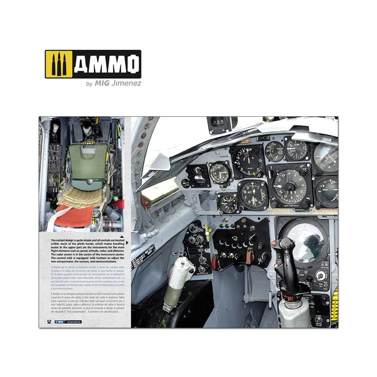 F-104G Starfighter - VISUAL MODELERS GUIDE (English, Castellano, It...