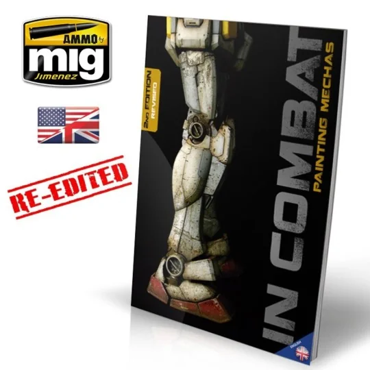 IN COMBAT - Painting Mechas (English) - AMMO by MIG Jimenez A.MIG-6013 IN COMBAT - Painting Mechas (English) - AMMO by MIG Jimenez A.MIG-6013