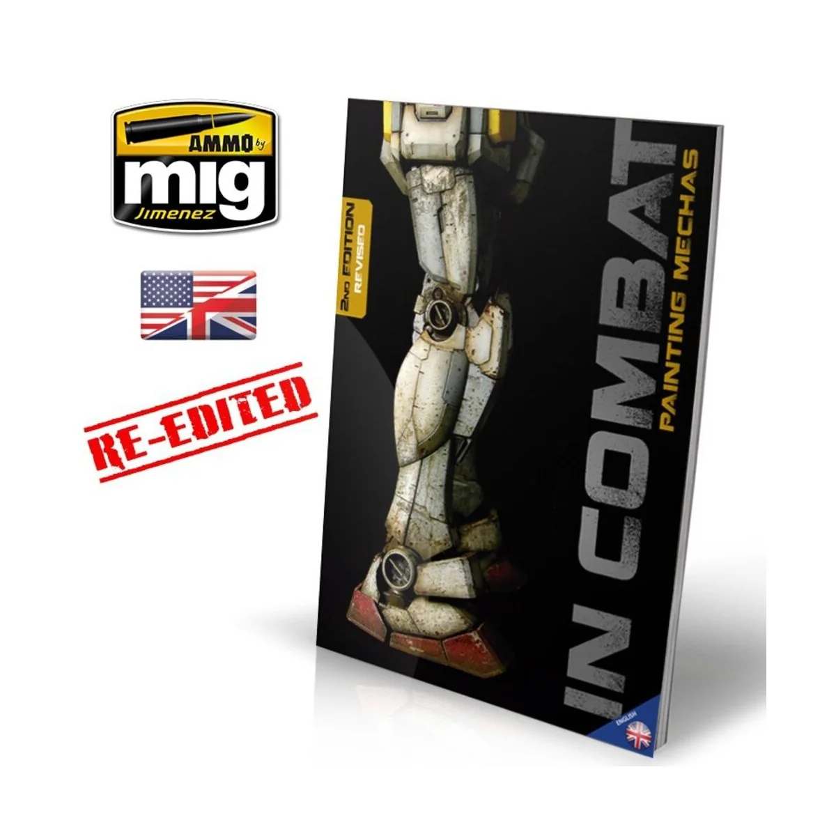 IN COMBAT - Painting Mechas (English) - AMMO by MIG Jimenez A.MIG-6013 IN COMBAT - Painting Mechas (English) - AMMO by MIG Jimenez A.MIG-6013