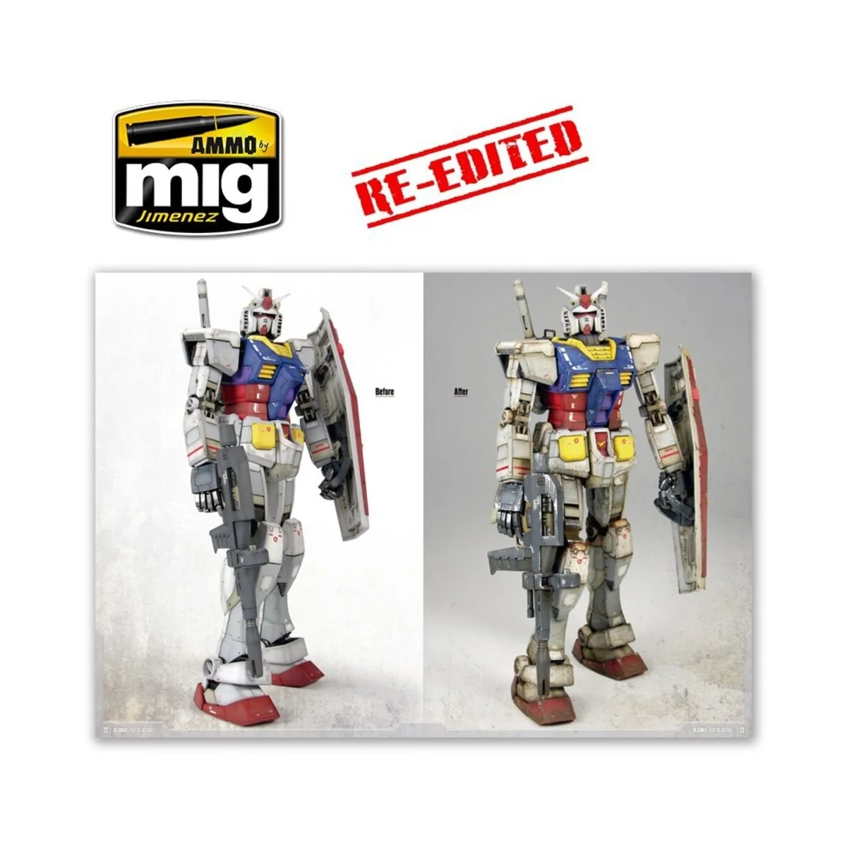 IN COMBAT - Painting Mechas (English) - AMMO by MIG Jimenez A.MIG-6013