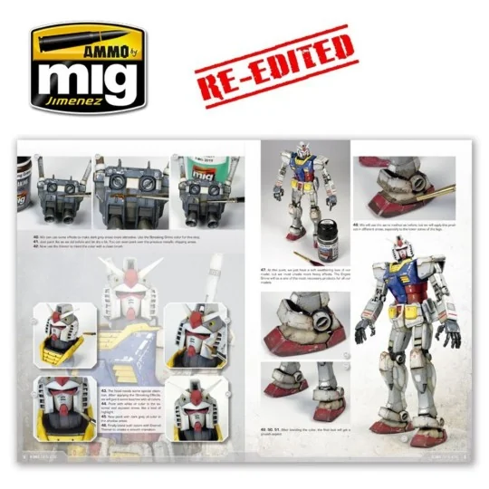 IN COMBAT - Painting Mechas (English) - AMMO by MIG Jimenez A.MIG-6013 IN COMBAT - Painting Mechas (English) - AMMO by MIG Jimenez A.MIG-6013