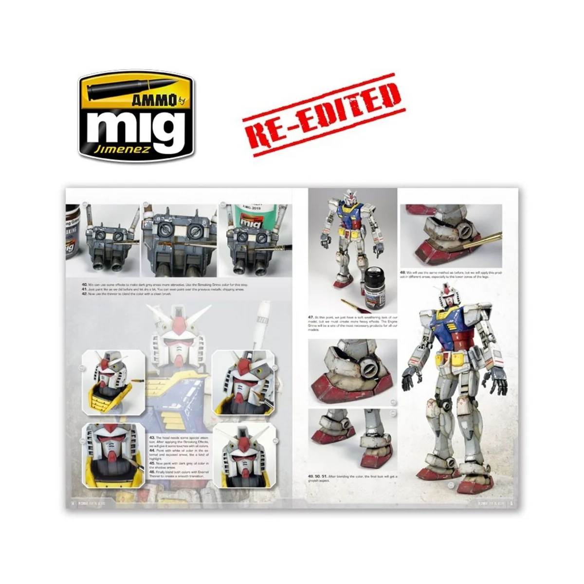 IN COMBAT - Painting Mechas (English) - AMMO by MIG Jimenez A.MIG-6013 IN COMBAT - Painting Mechas (English) - AMMO by MIG Jimenez A.MIG-6013