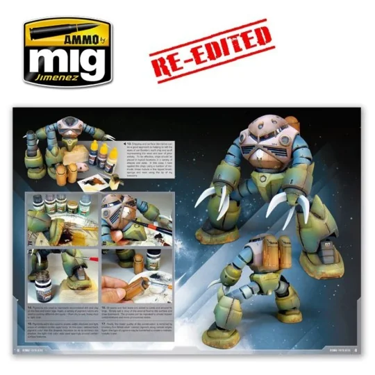 IN COMBAT - Painting Mechas (English) - AMMO by MIG Jimenez A.MIG-6013