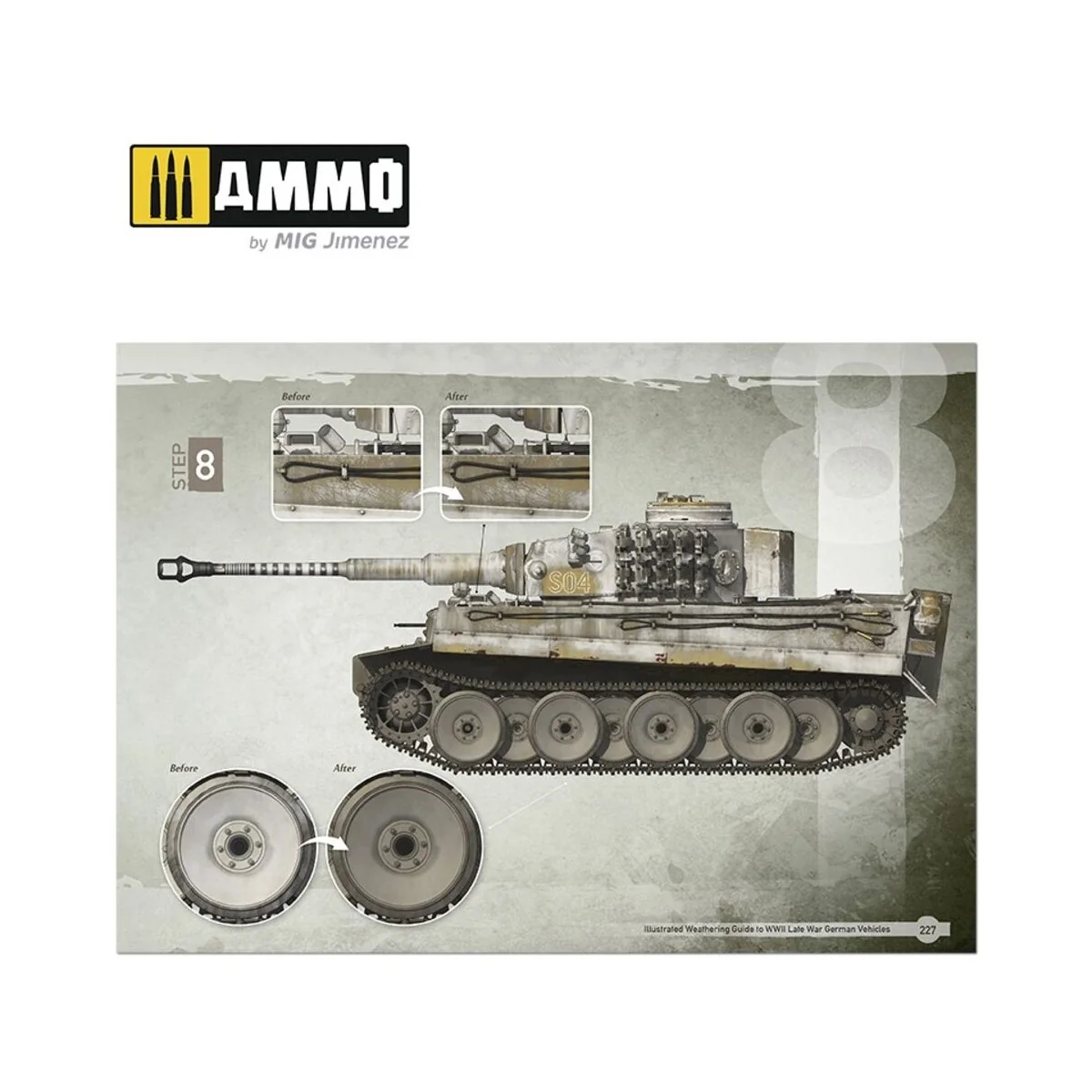 Illustrated Weathering Guide to WWII Late German Vehicles (English,...