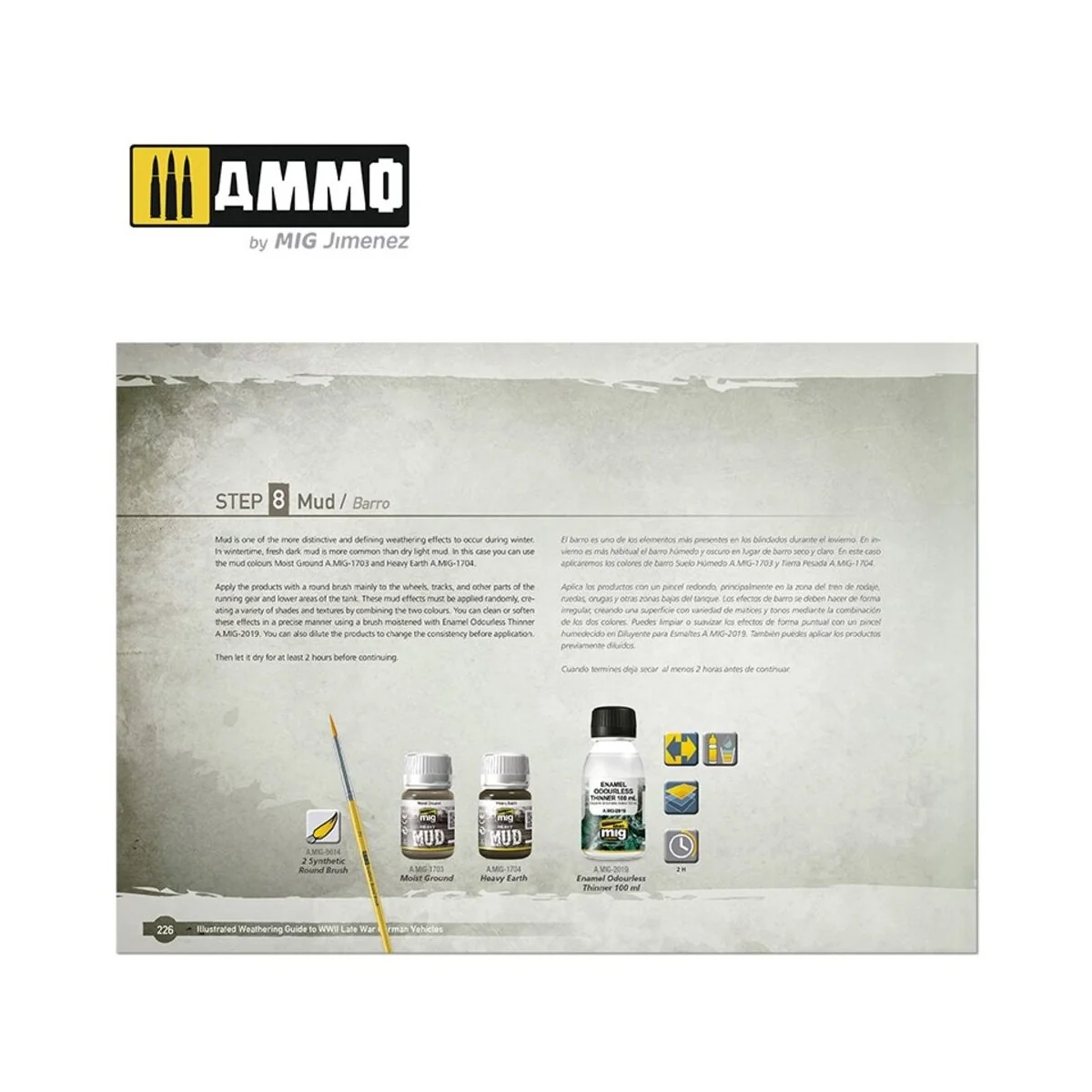 Illustrated Weathering Guide to WWII Late German Vehicles (English,...