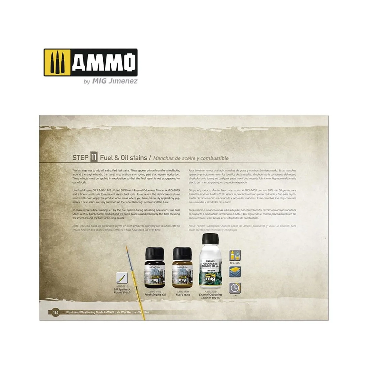 Illustrated Weathering Guide to WWII Late German Vehicles (English,...