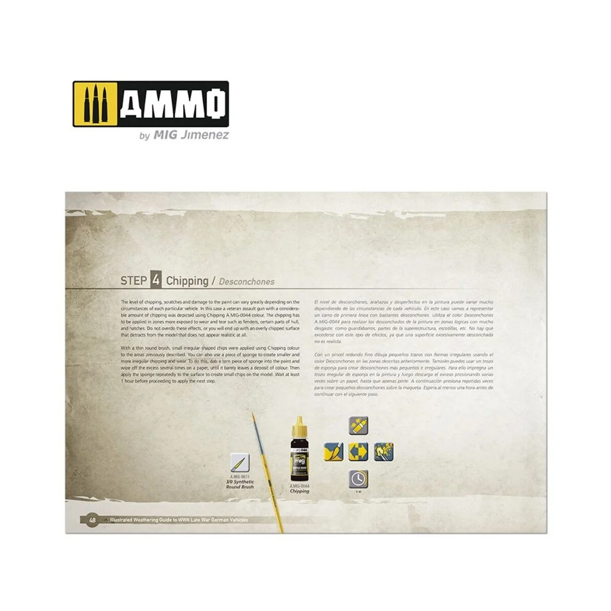 Illustrated Weathering Guide to WWII Late German Vehicles (English,...