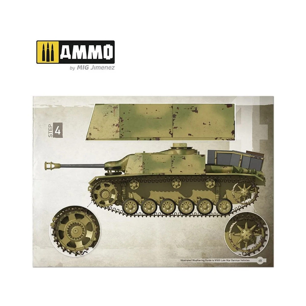 Illustrated Weathering Guide to WWII Late German Vehicles (English,...