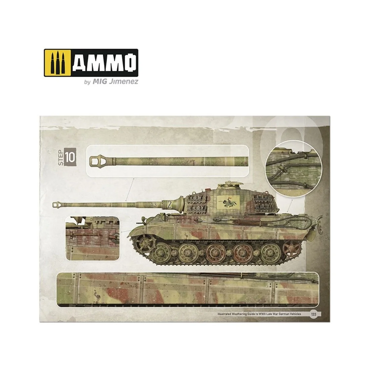 Illustrated Weathering Guide to WWII Late German Vehicles (English,...