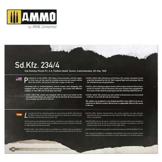 Illustrated Weathering Guide to WWII Late German Vehicles (English,...