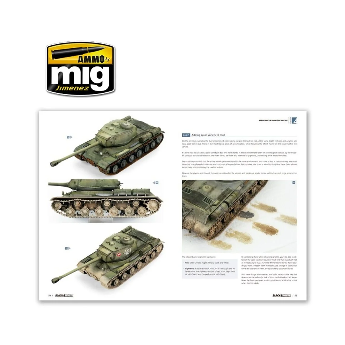 Black & White Technique (English) - AMMO by MIG Jimenez A.MIG-6016