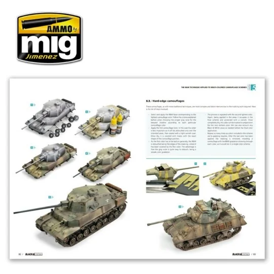 Black & White Technique (English) - AMMO by MIG Jimenez A.MIG-6016 Black & White Technique (English) - AMMO by MIG Jimenez A.MIG-6016