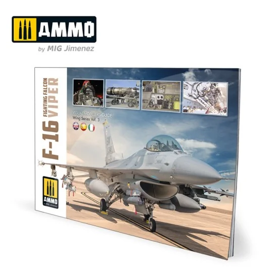 F-16 Fighting Falcon / VIPER - VISUAL MODELERS GUIDE (English, Cast...
