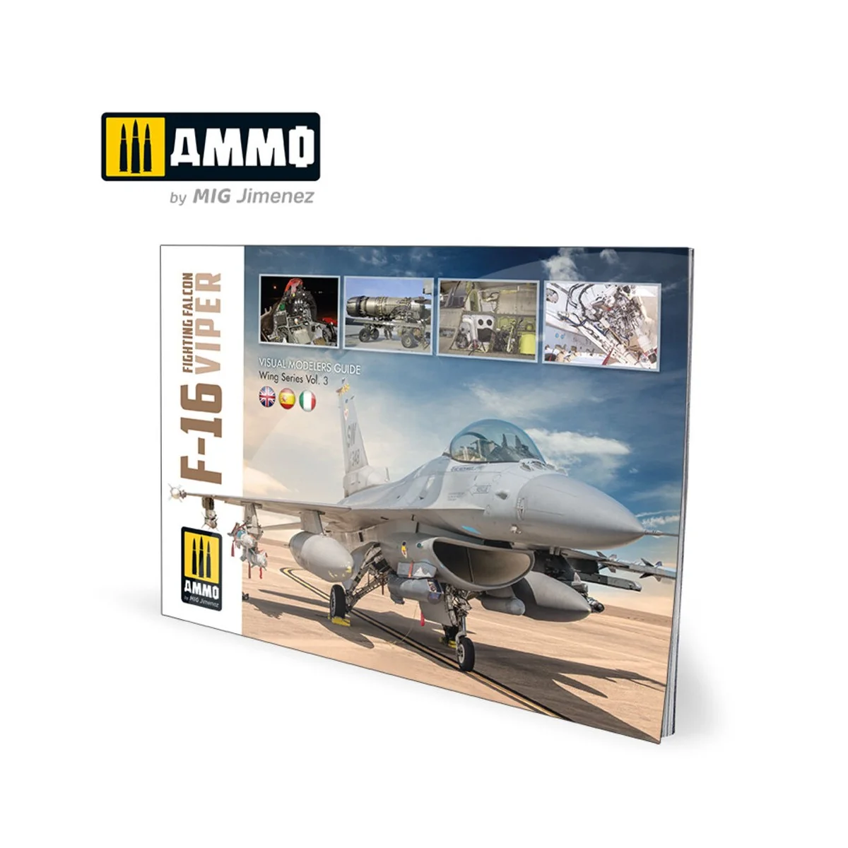F-16 Fighting Falcon / VIPER - VISUAL MODELERS GUIDE (English, Cast...