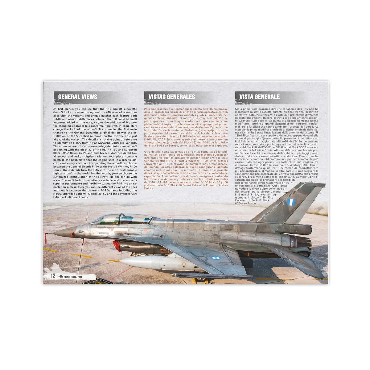 F-16 Fighting Falcon / VIPER - VISUAL MODELERS GUIDE (English, Cast...