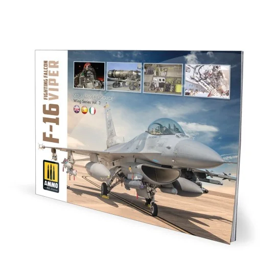 F-16 Fighting Falcon / VIPER - VISUAL MODELERS GUIDE (English, Cast...