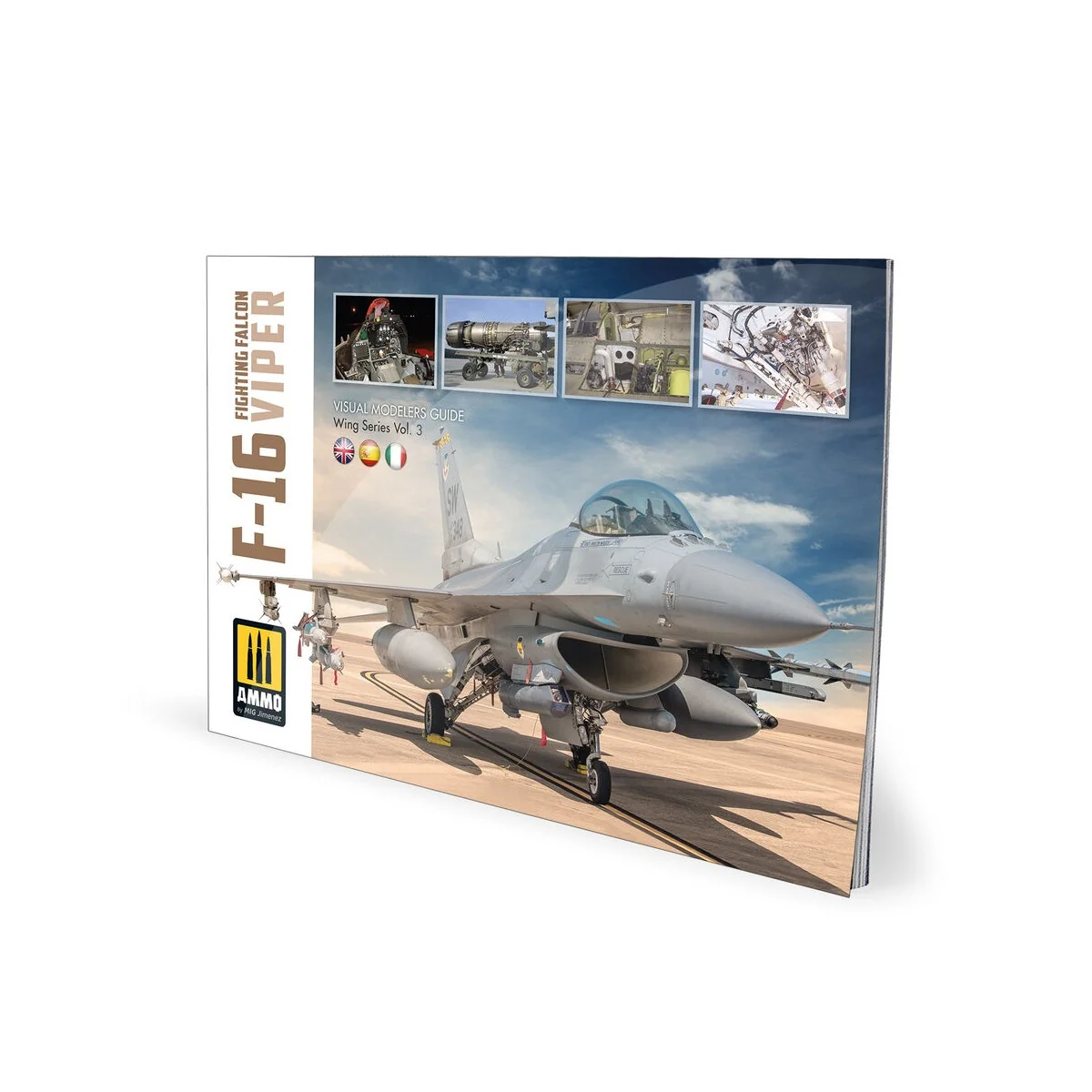 F-16 Fighting Falcon / VIPER - VISUAL MODELERS GUIDE (English, Cast...
