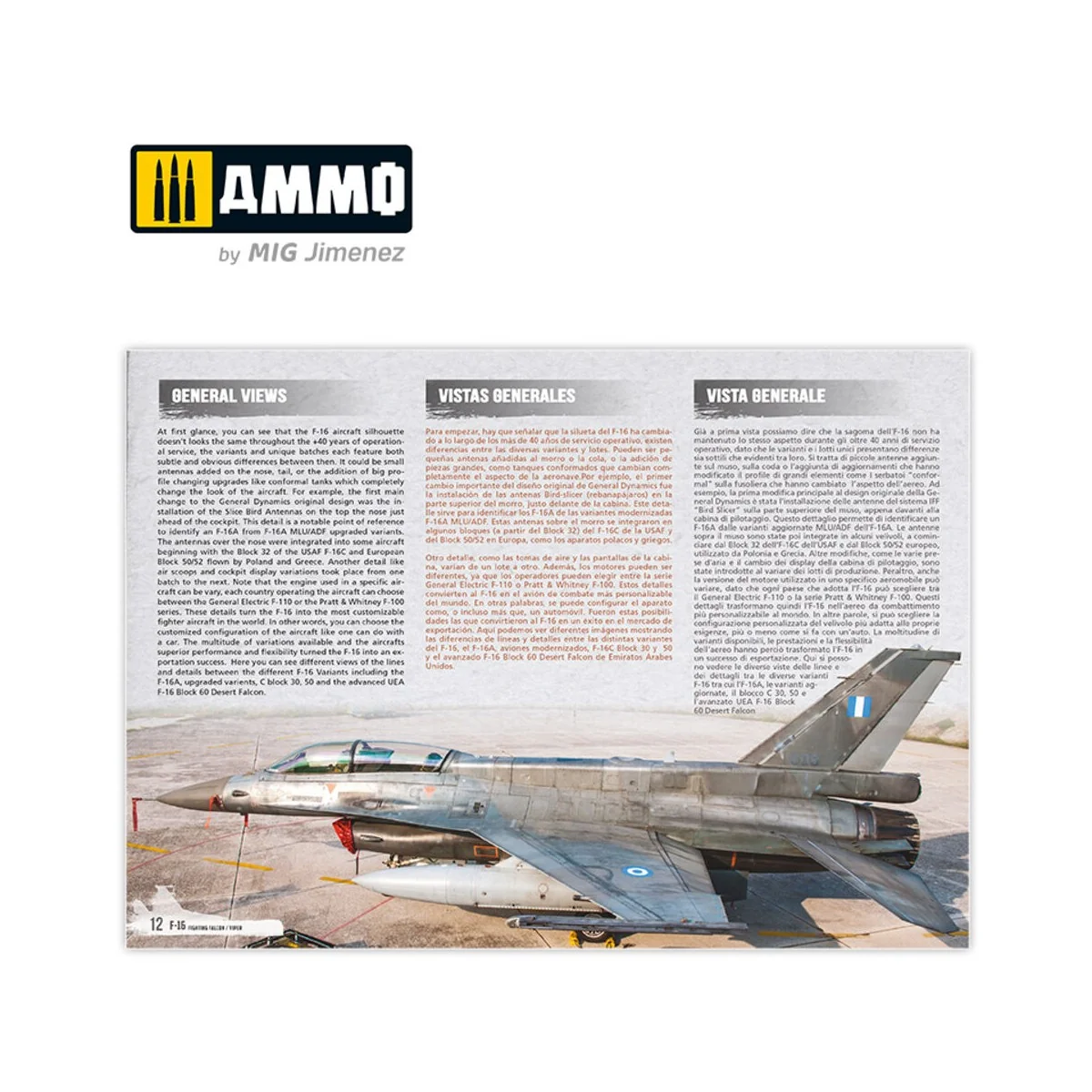 F-16 Fighting Falcon / VIPER - VISUAL MODELERS GUIDE (English, Cast...