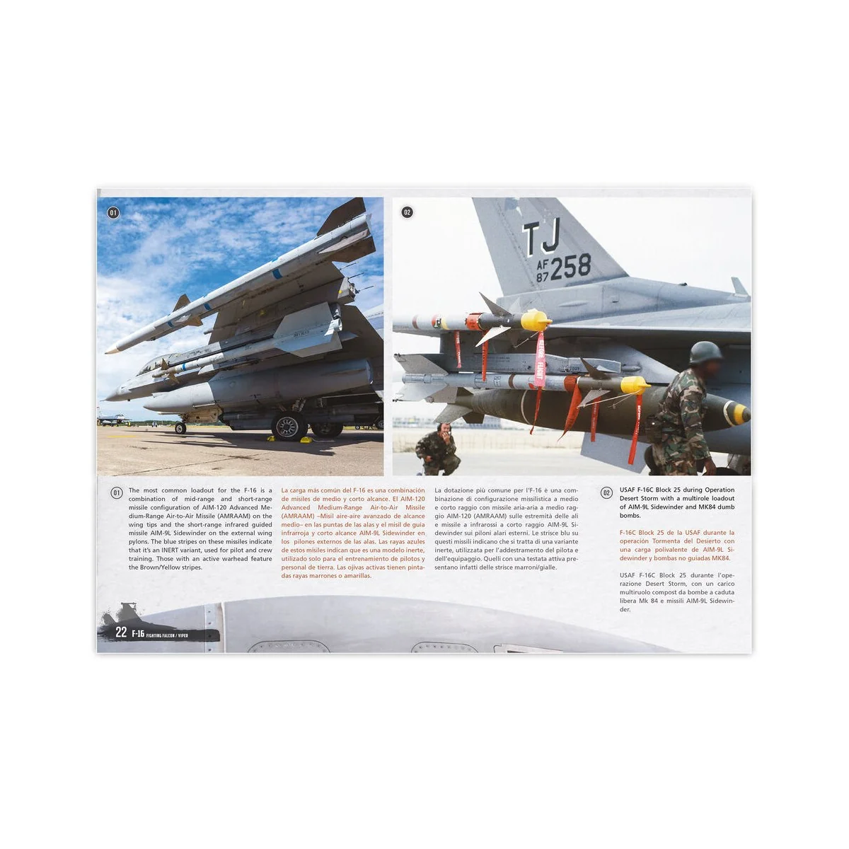F-16 Fighting Falcon / VIPER - VISUAL MODELERS GUIDE (English, Cast...