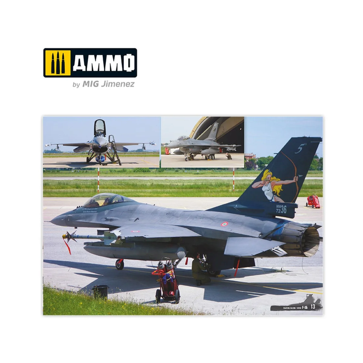 F-16 Fighting Falcon / VIPER - VISUAL MODELERS GUIDE (English, Cast...