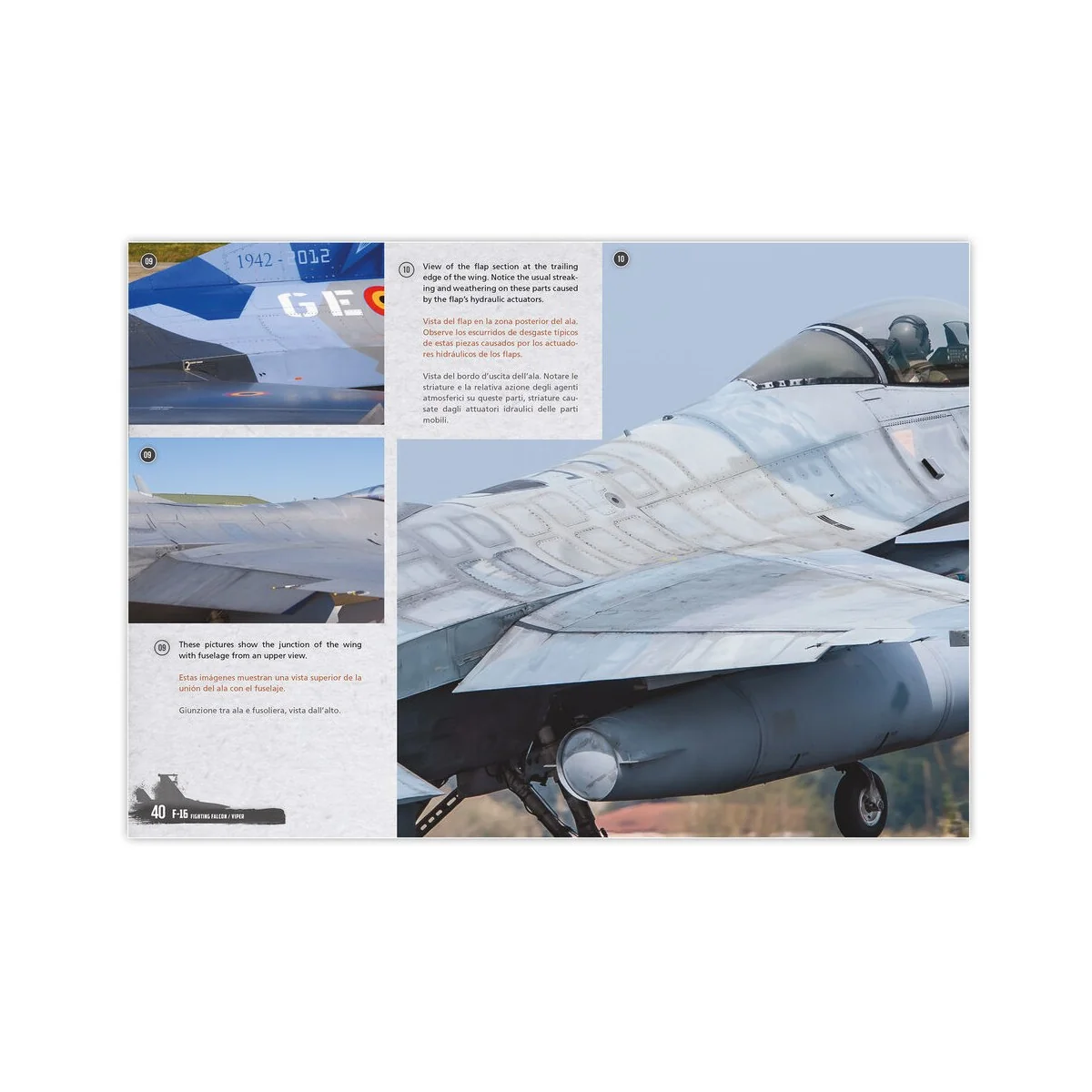 F-16 Fighting Falcon / VIPER - VISUAL MODELERS GUIDE (English, Cast...