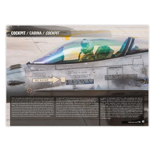F-16 Fighting Falcon / VIPER - VISUAL MODELERS GUIDE (English, Cast...