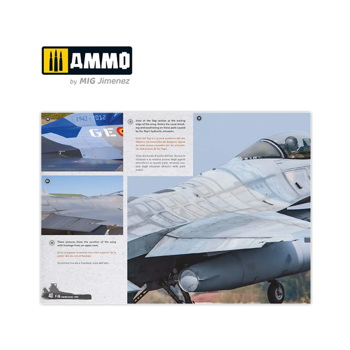 F-16 Fighting Falcon / VIPER - VISUAL MODELERS GUIDE (English, Cast...