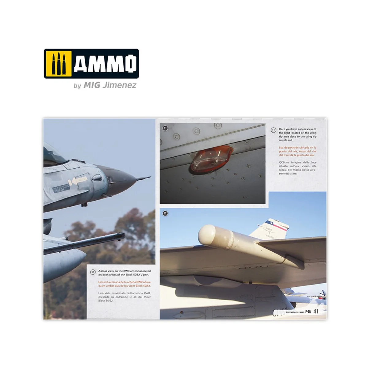 F-16 Fighting Falcon / VIPER - VISUAL MODELERS GUIDE (English, Cast...