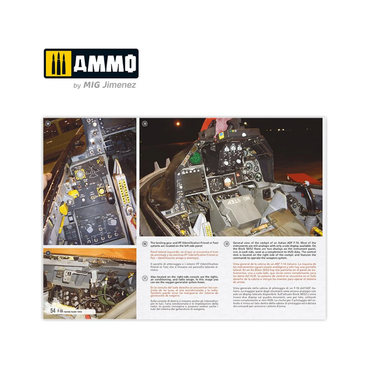 F-16 Fighting Falcon / VIPER - VISUAL MODELERS GUIDE (English, Cast...