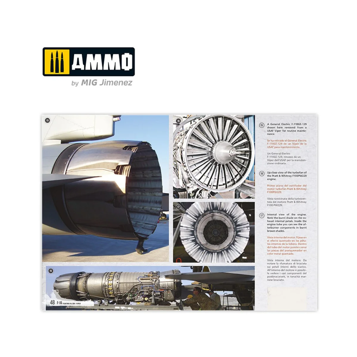 F-16 Fighting Falcon / VIPER - VISUAL MODELERS GUIDE (English, Cast...