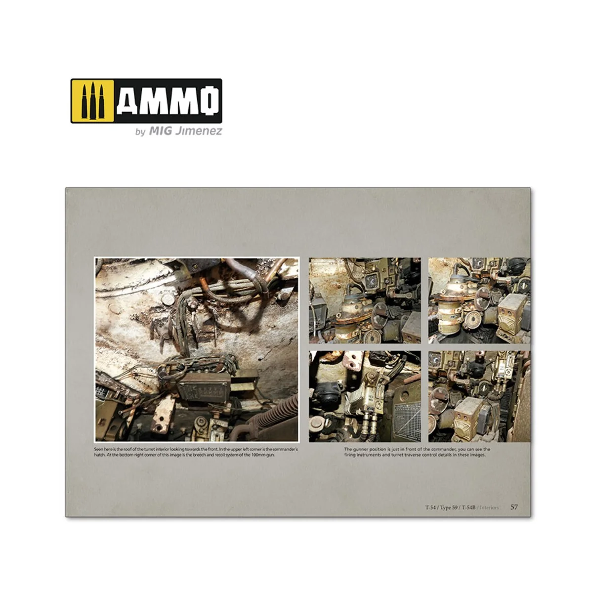 T-54/Type 59 - VISUAL MODELERS GUIDE (English) - AMMO by MIG Jimene...
