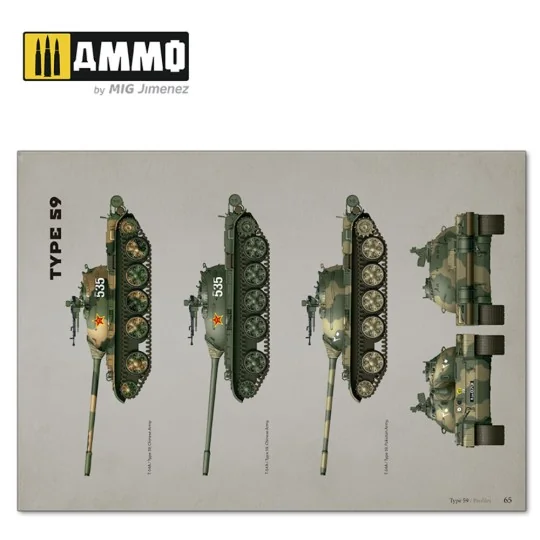 T-54/Type 59 - VISUAL MODELERS GUIDE (English) - AMMO by MIG Jimene...
