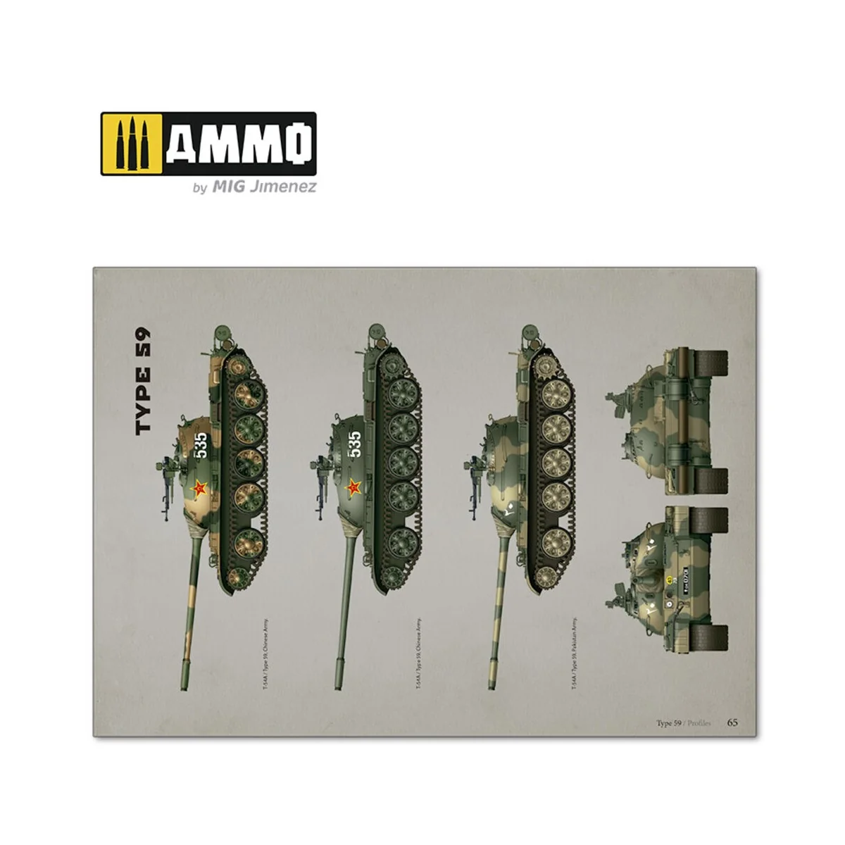T-54/Type 59 - VISUAL MODELERS GUIDE (English) - AMMO by MIG Jimene...