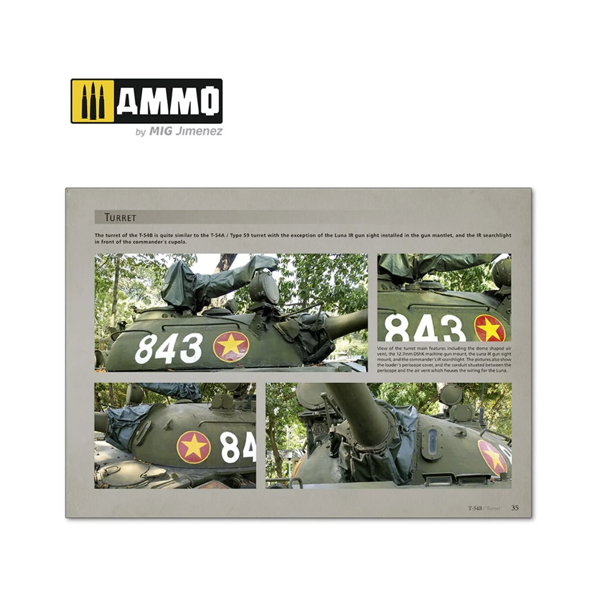 T-54/Type 59 - VISUAL MODELERS GUIDE (English) - AMMO by MIG Jimene...