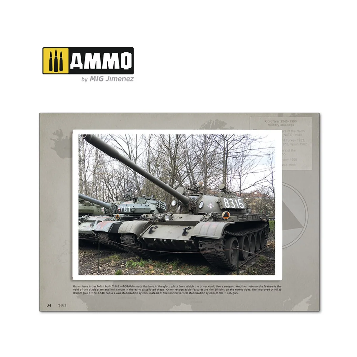 T-54/Type 59 - VISUAL MODELERS GUIDE (English) - AMMO by MIG Jimene...