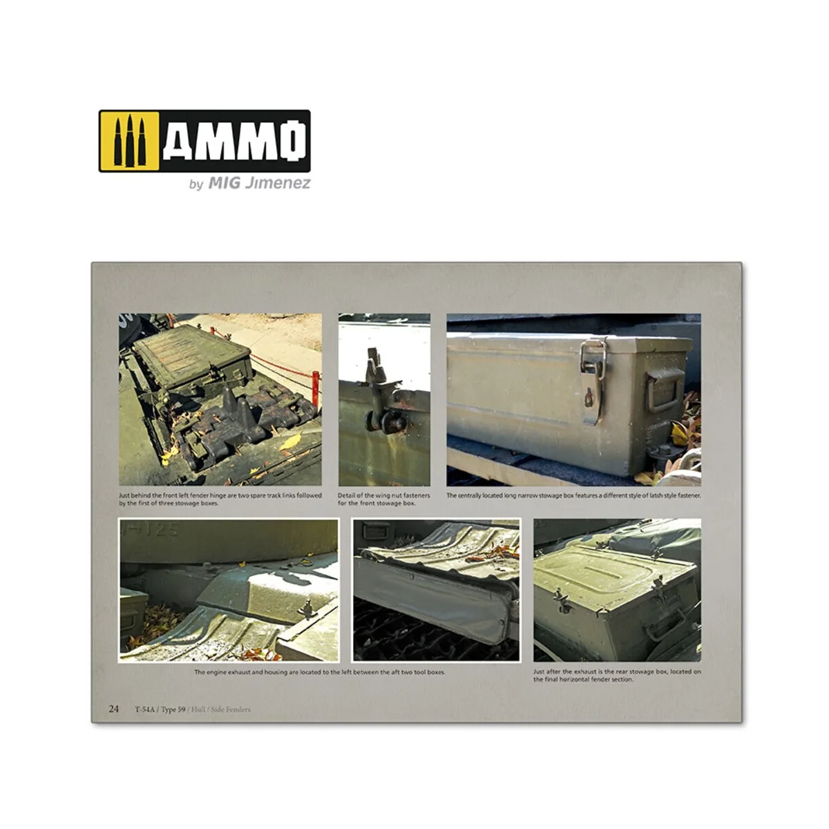 T-54/Type 59 - VISUAL MODELERS GUIDE (English) - AMMO by MIG Jimene...