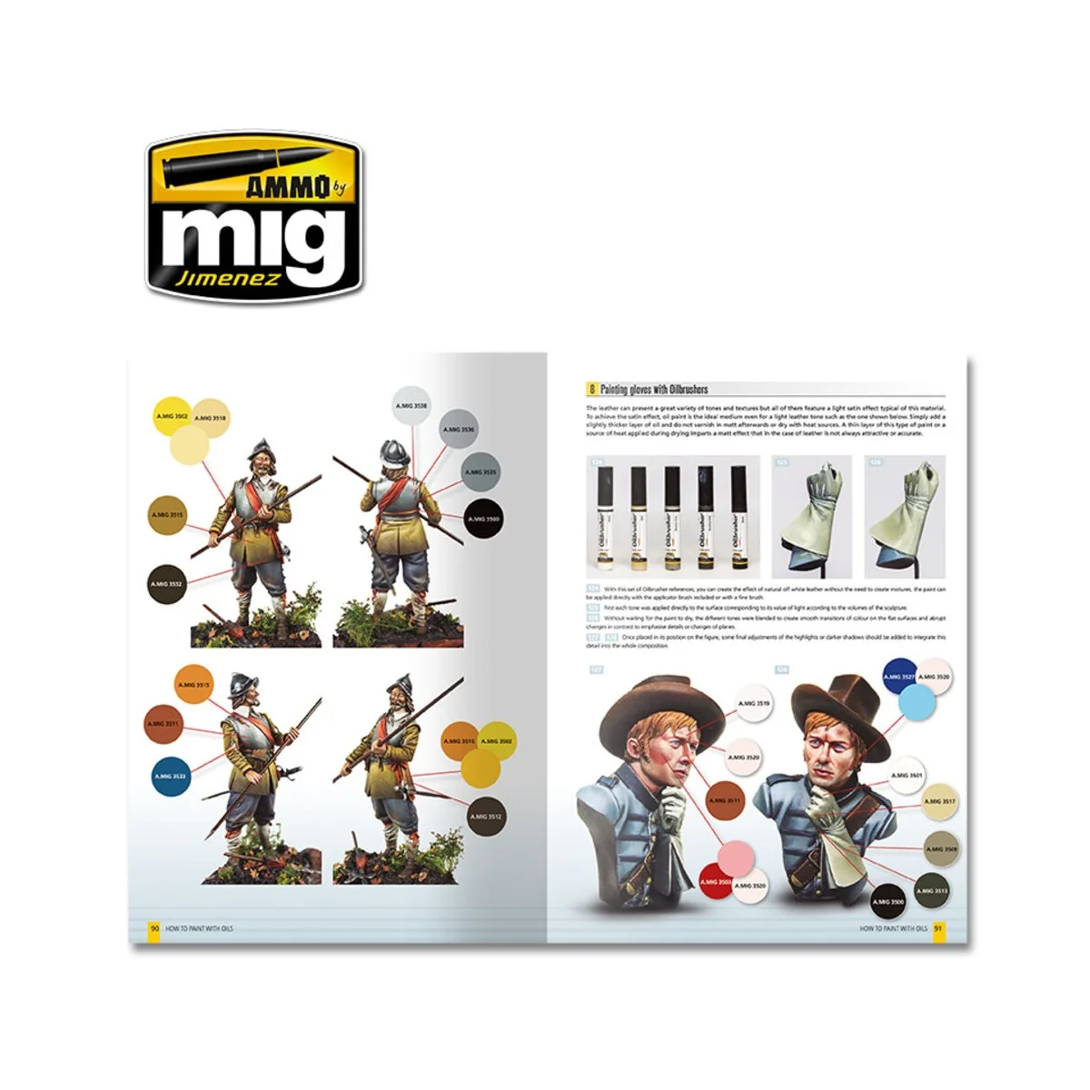 AMMO MODELLING GUIDE - How to Paint with Oils (English) - AMMO by M...