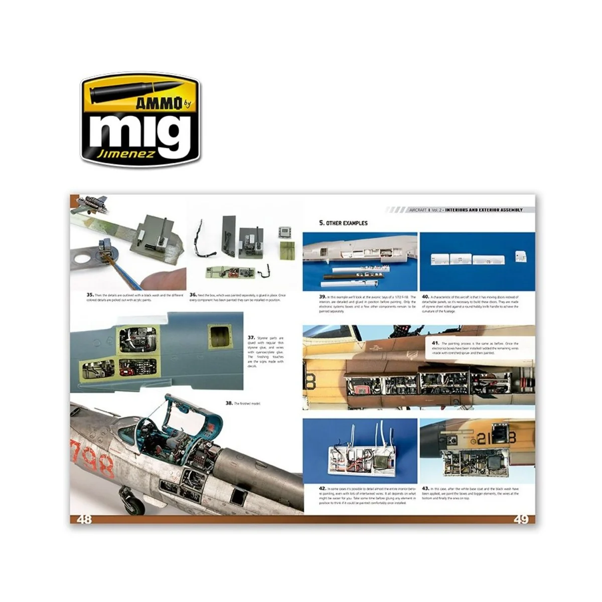 ENCYCLOPEDIA OF AIRCRAFT MODELLING TECHNIQUES - Vol. 2 Interiors an...