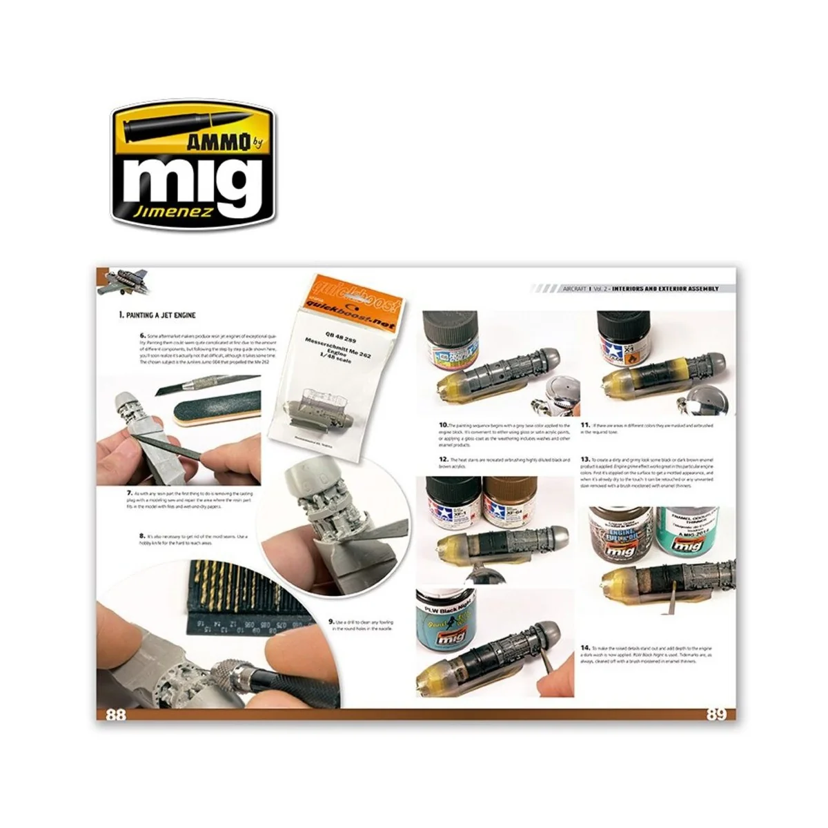 ENCYCLOPEDIA OF AIRCRAFT MODELLING TECHNIQUES - Vol. 2 Interiors an...