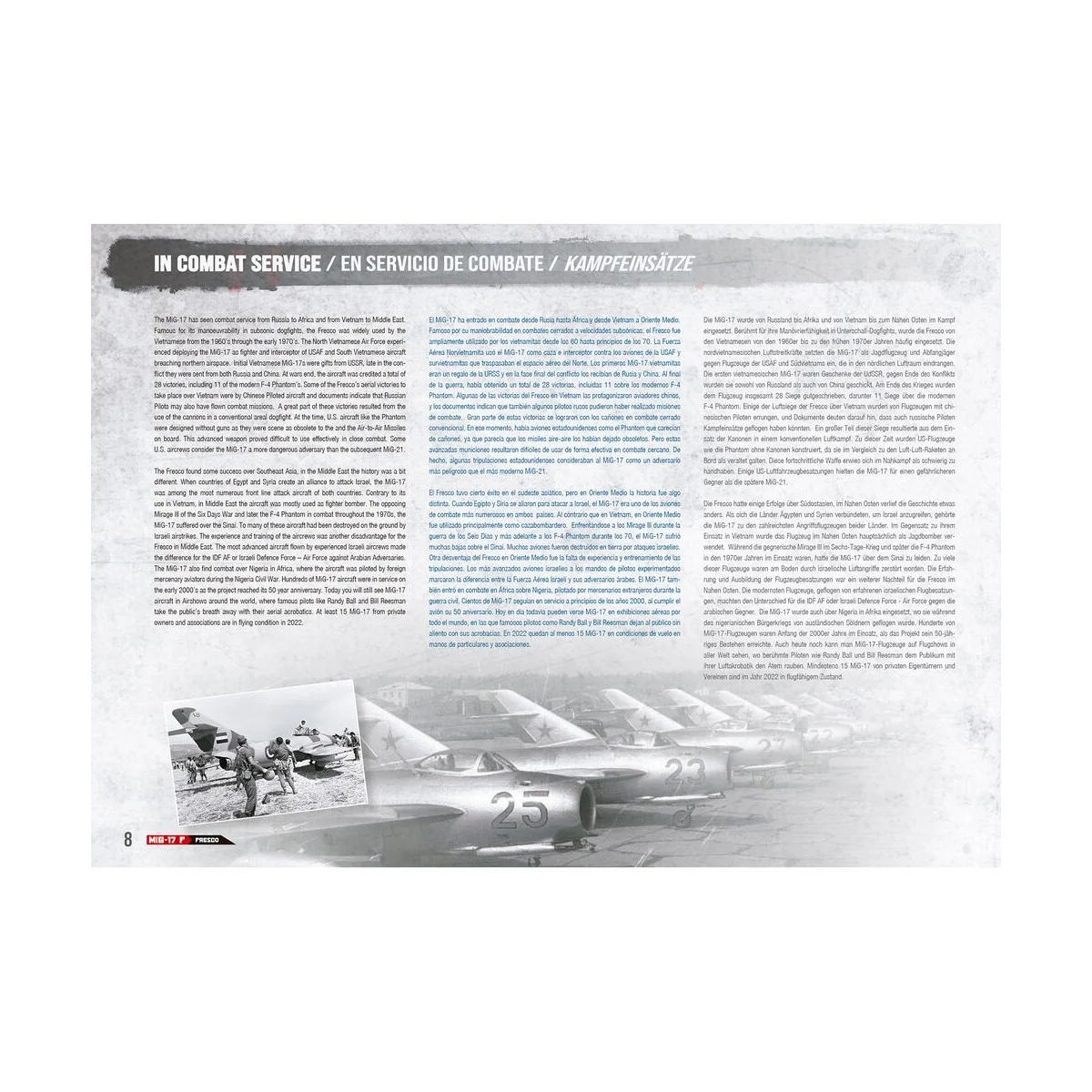 MIG-17F / LIM-5 / SHENYANG J-5 – VISUAL MODELERS GUIDE (Multilingua...